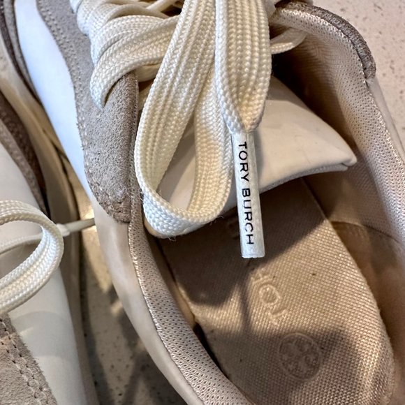 Tory Burch Good Luck Low-Top Sneakers Size 8.5 - Picture 8 of 10